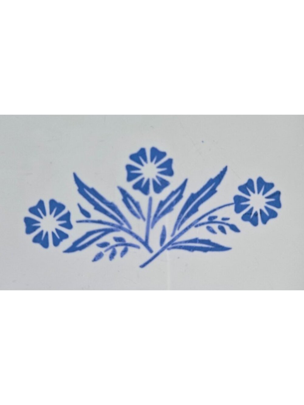 Corning Ware Blue Cornflower P-309 Pie Plate Baking Serve Dish Vintage - Picture 5 of 5